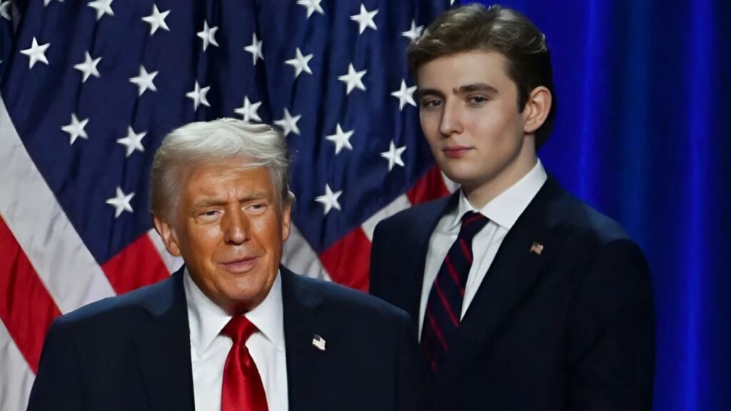 Barron Trump is inclined towards soccer than basketball!