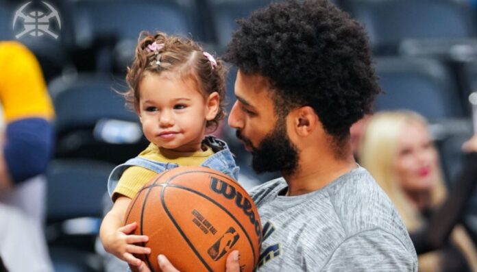 Jamal Murray with her rumored daughter