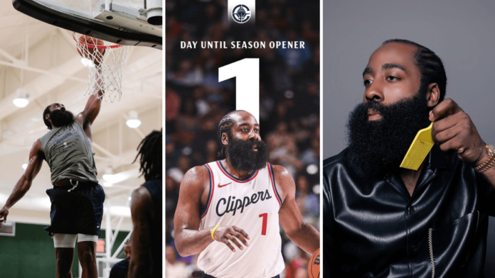 an image collage of James Harden