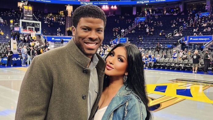 Kelenna Azubuike with his wife