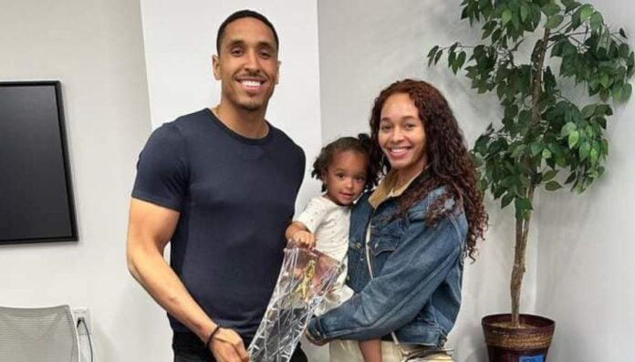 Malcolm Brogdon and his wife Victoria Brogdon