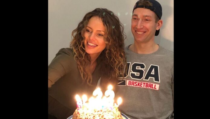 Robbie Hummel and his soon-to-be wife Logan Andrews while celebrating her birthday