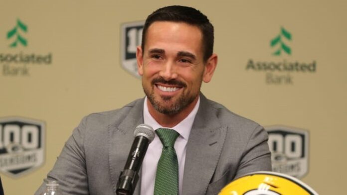 Matt Lafleur during the media interaction