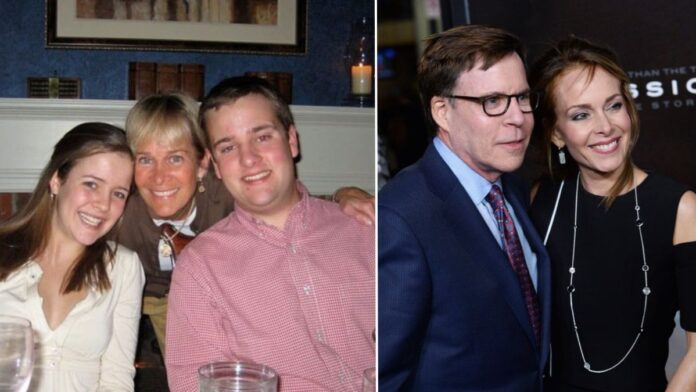 Carole Krummenacher, Bob Costas's first wife (Left, Source: SuperHub) and Jill Sutton, his second wife (Right, Source: upi.com)